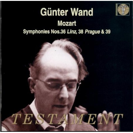 MOZART - Wand - Symphonie n°36 en do majeur K.425 'Linz'..